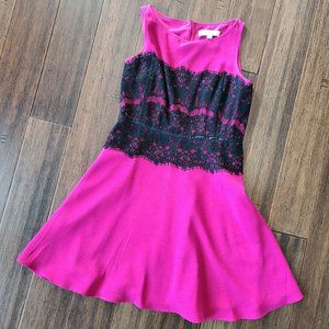 LOFT A-line lace dress